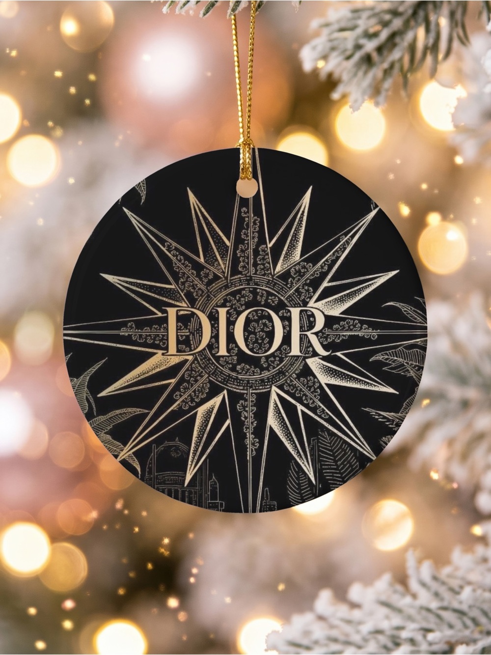HANDMADE FASHION Ceramic Christmas Ornament